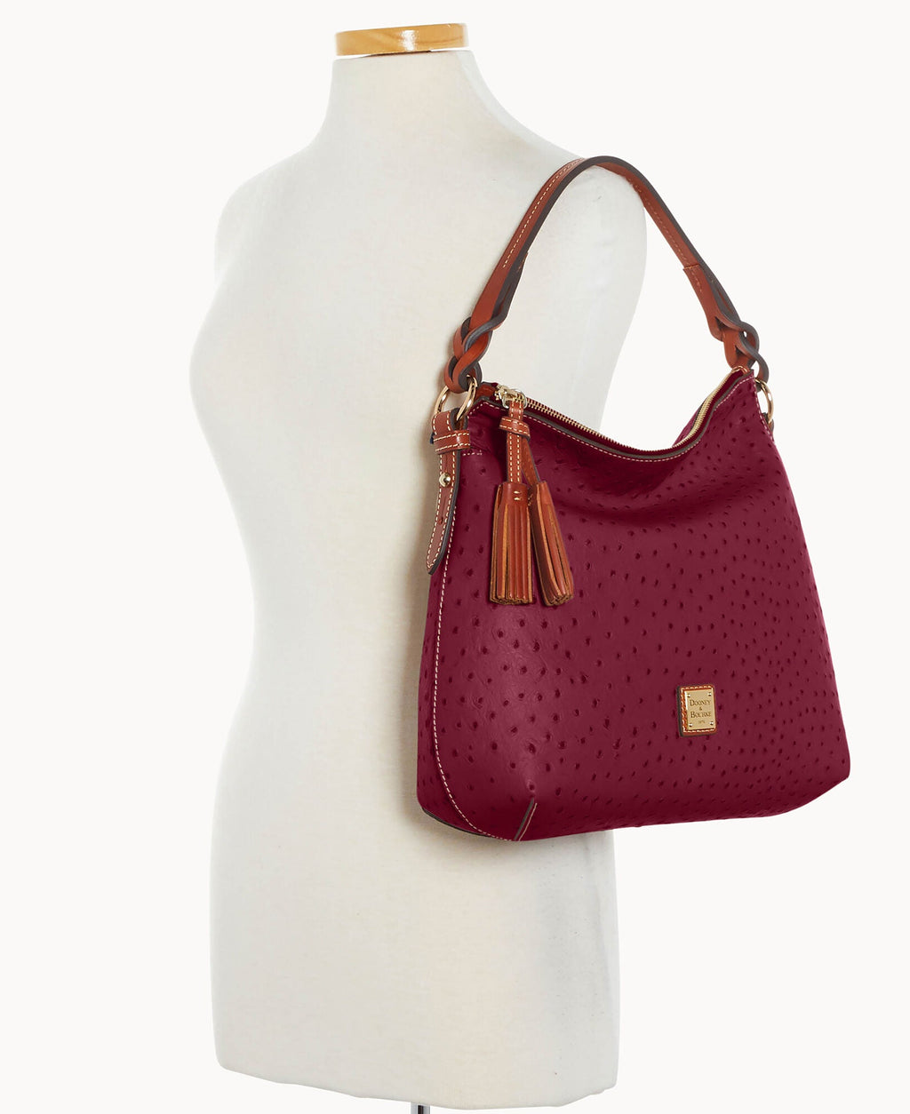 Ostrich Twist Strap Hobo - Image 56