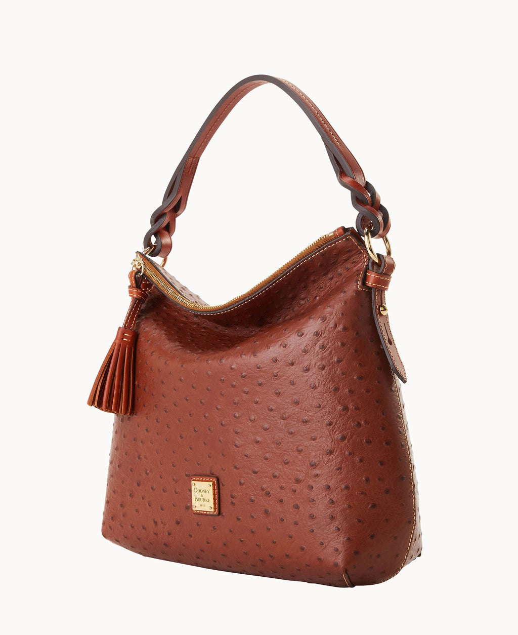 Ostrich Twist Strap Hobo - Image 10