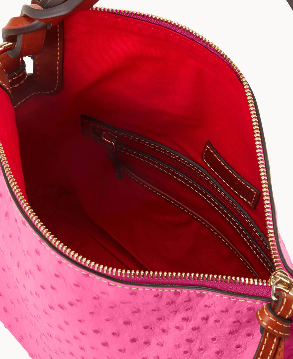 Ostrich Twist Strap Hobo - Image 63