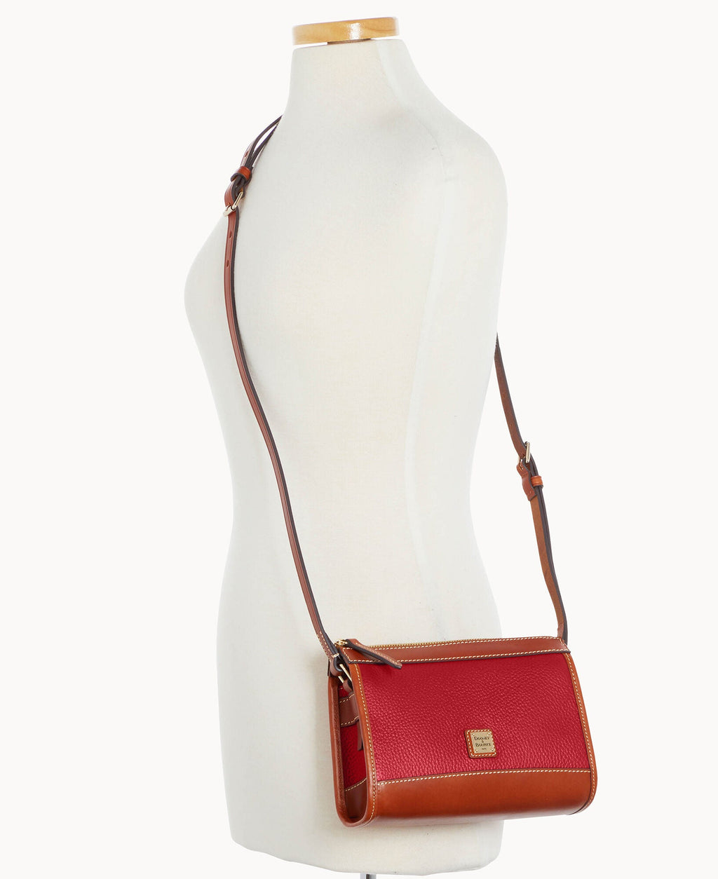 Pebble Grain Zip Crossbody - Image 36