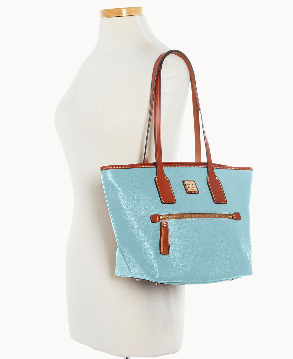 Pebble Grain Small Tote - Image 36