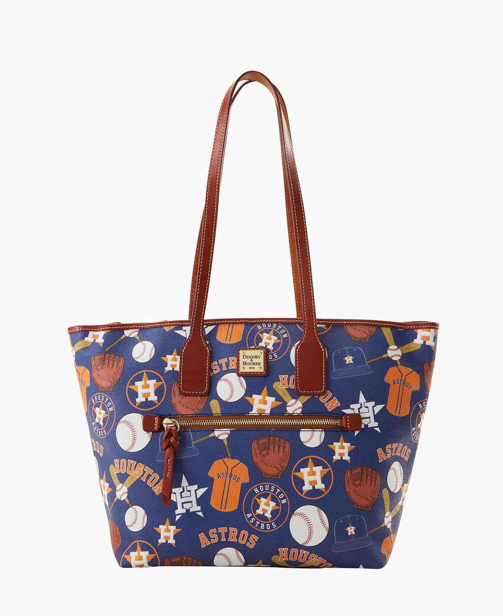 MLB Astros Zip Tote