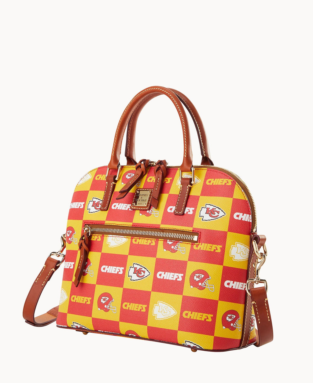 NFL Chiefs Domed Zip Satchel - Image 2