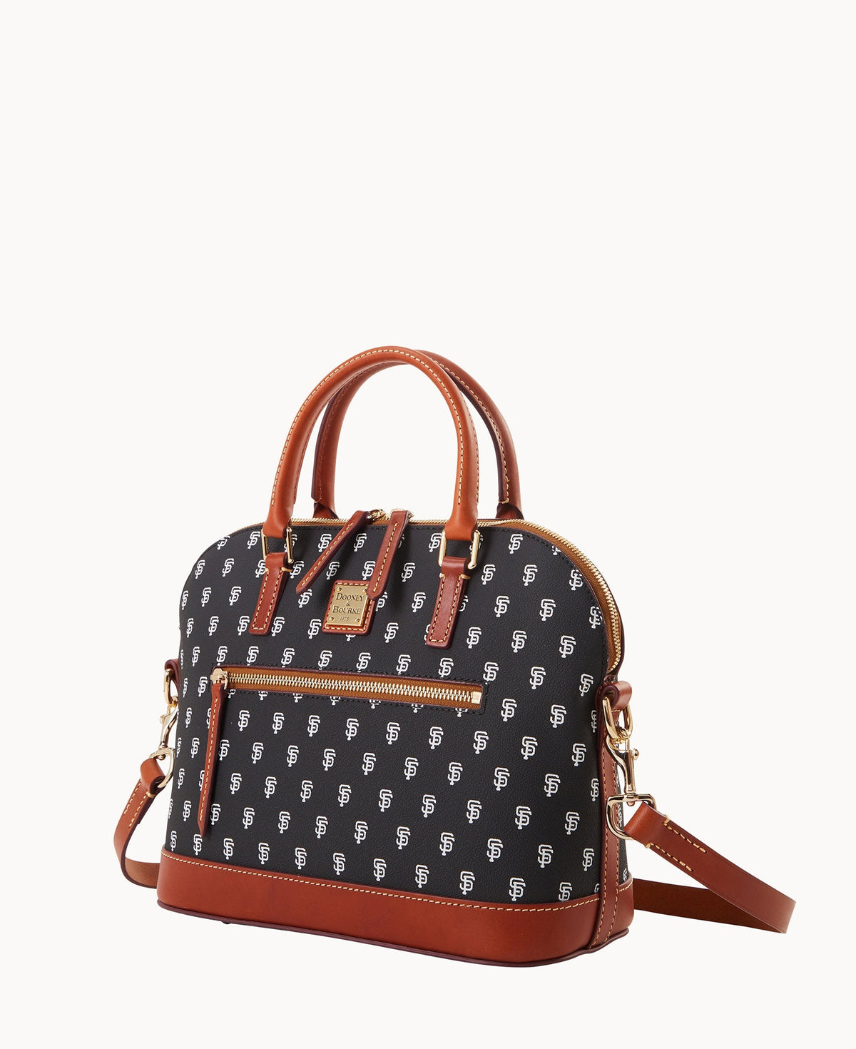 MLB Giants Domed Zip Satchel - Image 2