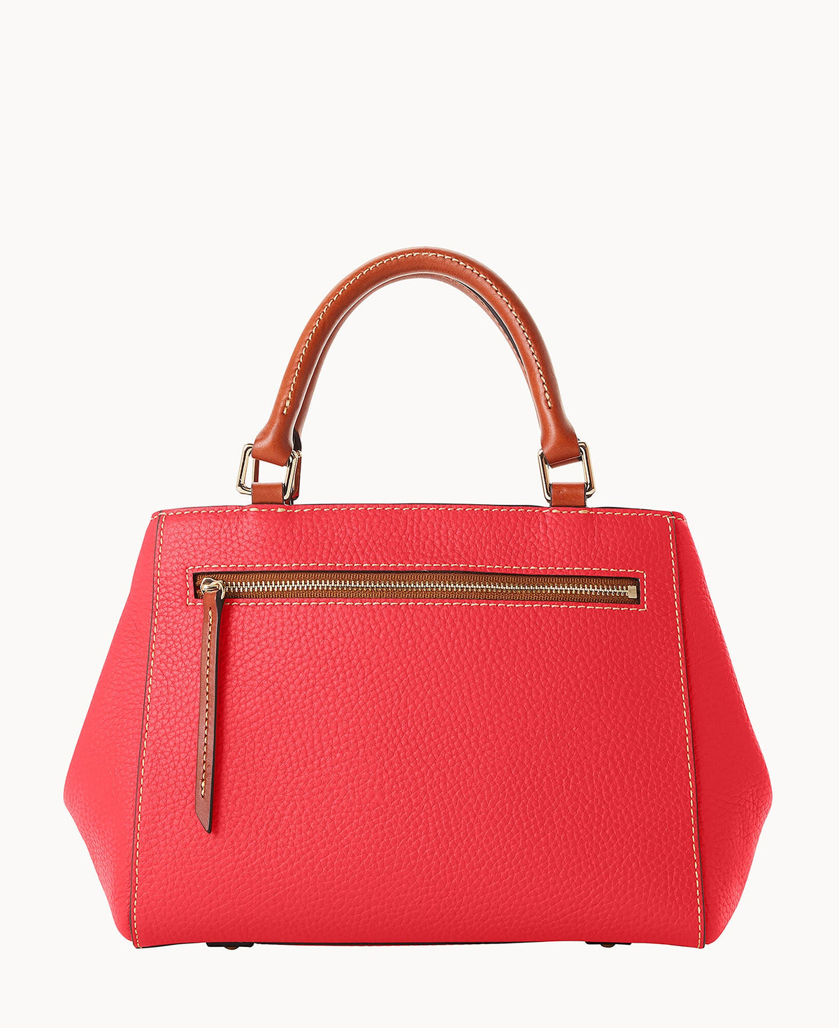 Pebble Grain Small Zip Satchel - Image 149