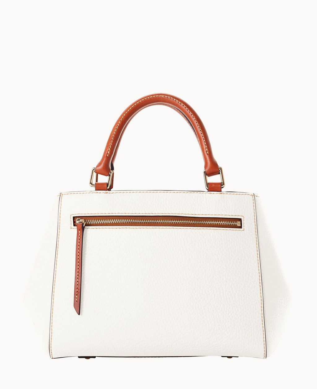 Pebble Grain Small Zip Satchel - Image 124