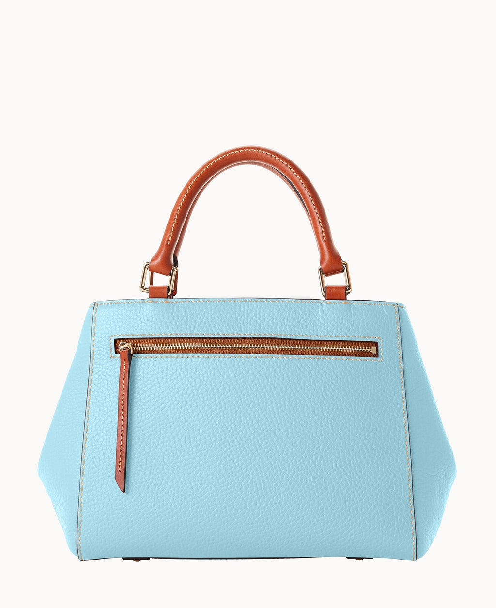 Pebble Grain Small Zip Satchel - Image 139