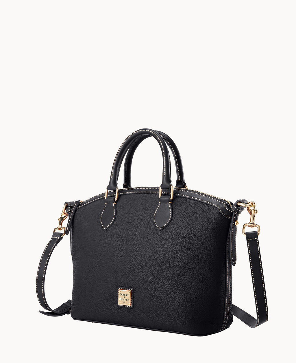Pebble Grain Domed Satchel - Image 26