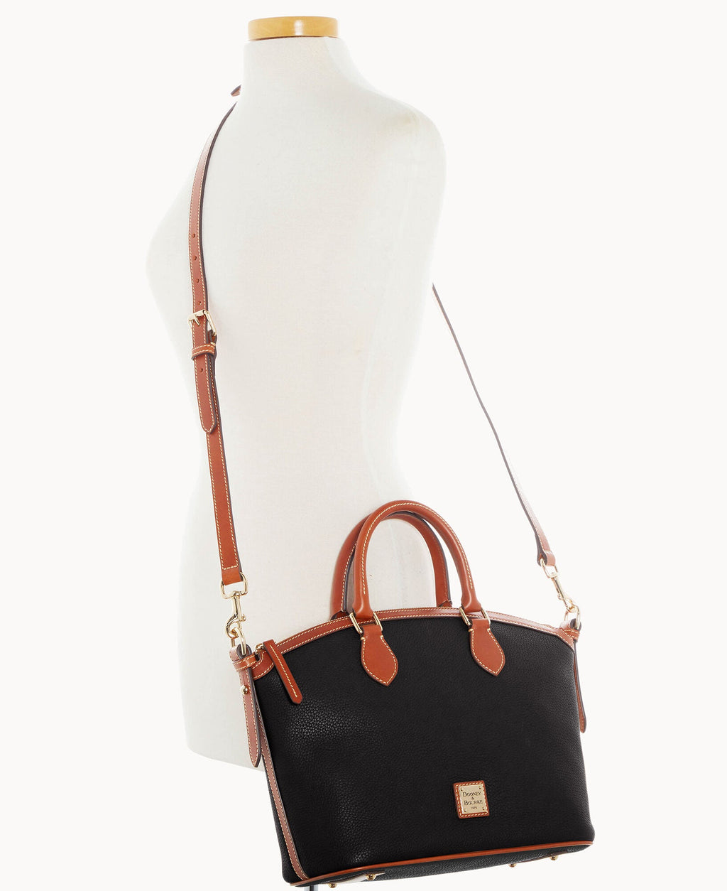 Pebble Grain Domed Satchel - Image 20