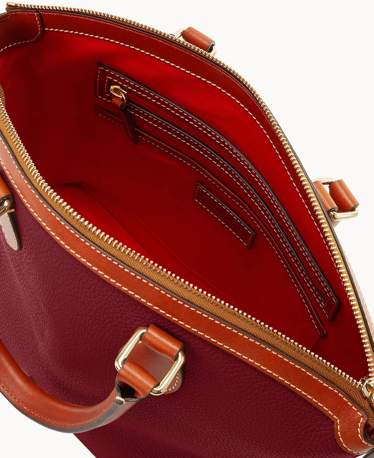 Pebble Grain Domed Satchel - Image 47