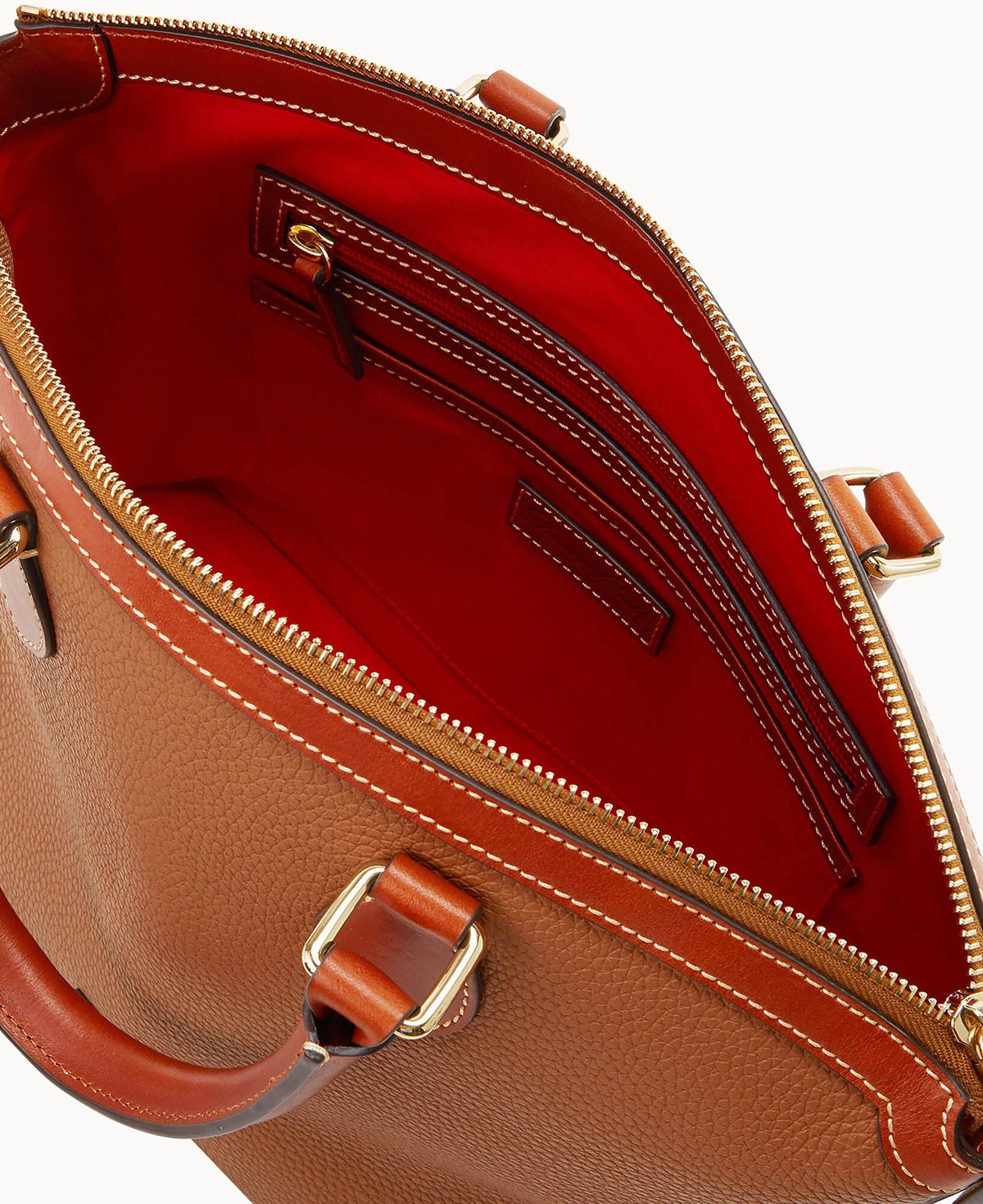 Pebble Grain Domed Satchel - Image 39