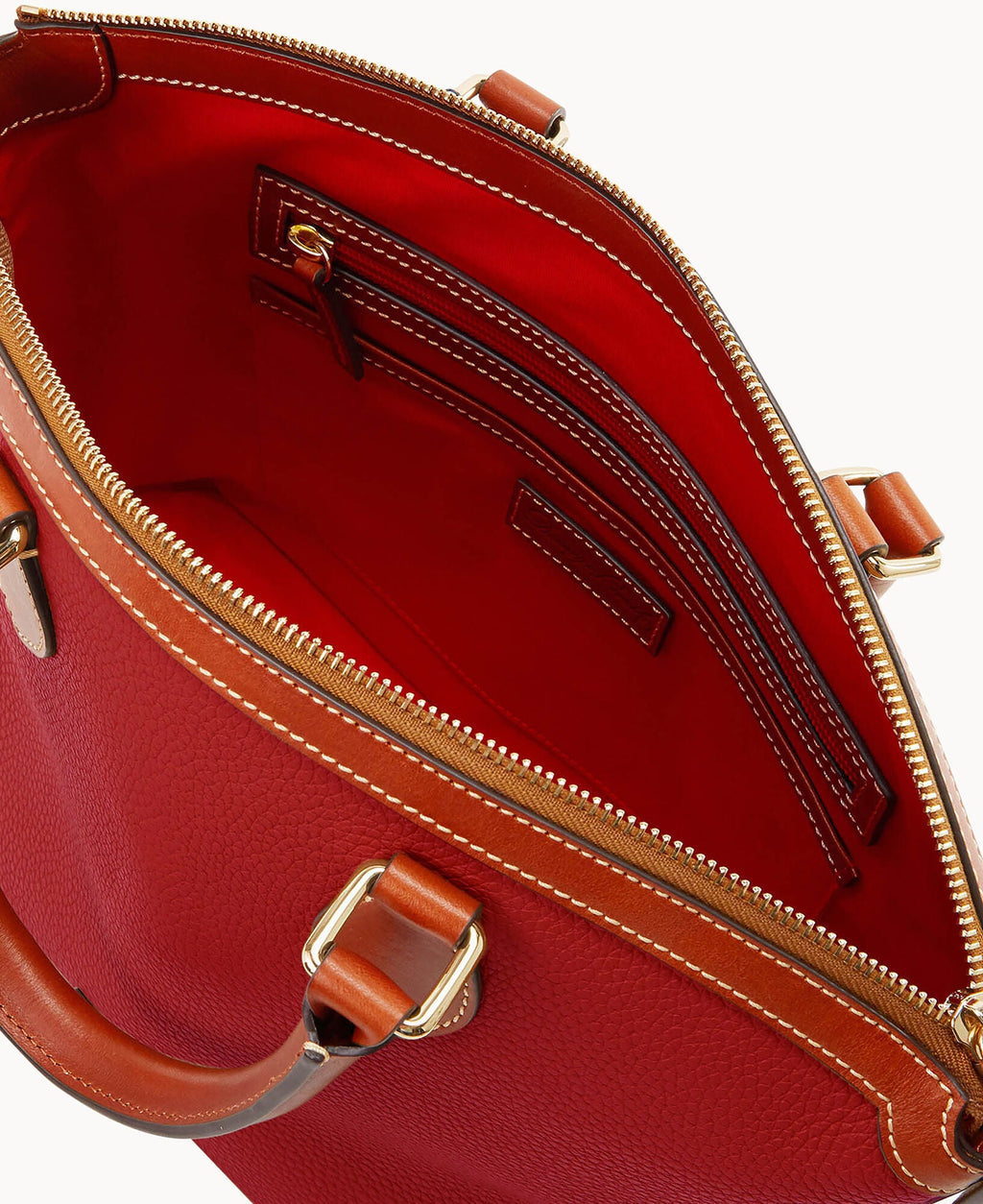 Pebble Grain Domed Satchel - Image 43