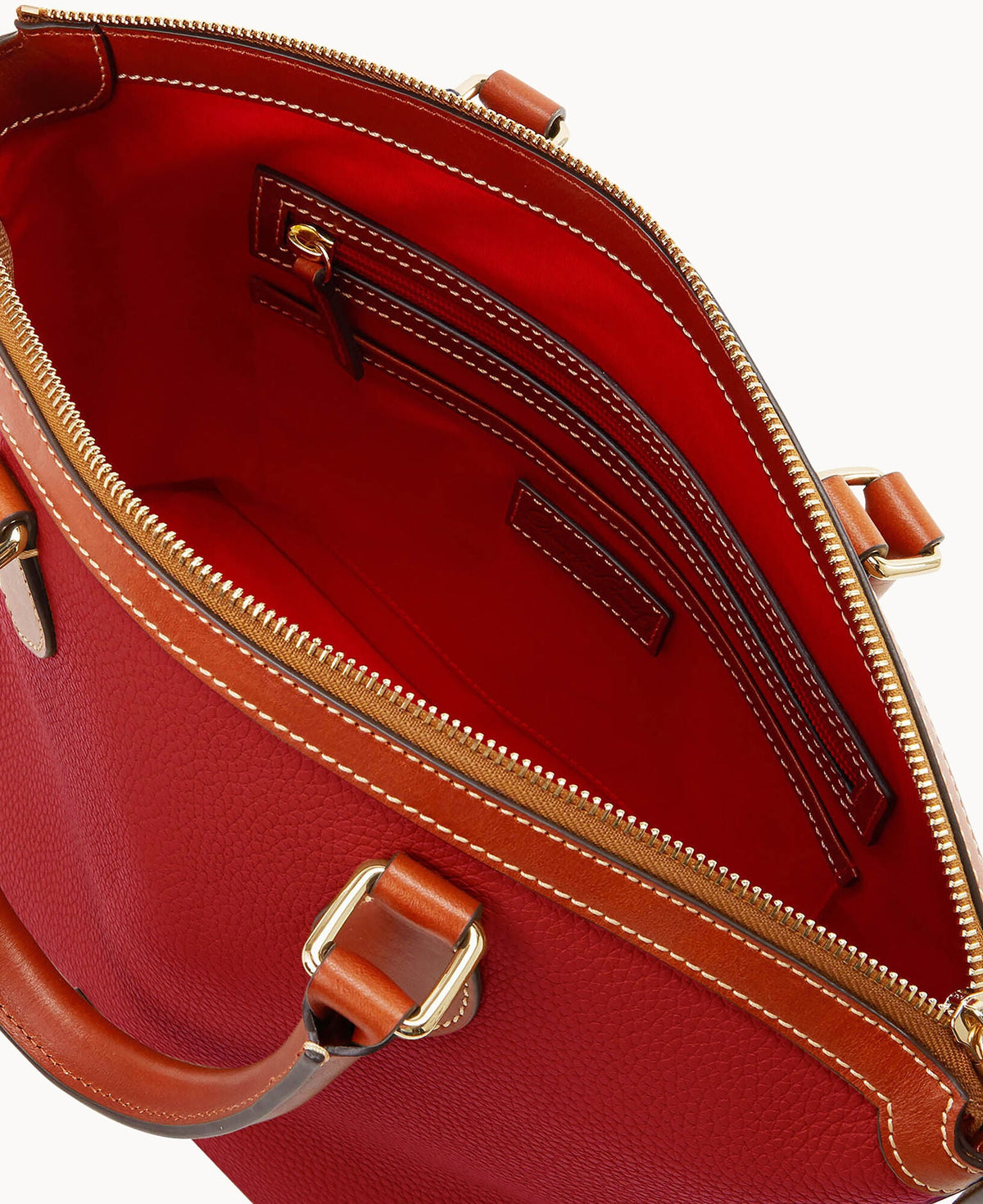 Pebble Grain Domed Satchel - Image 43
