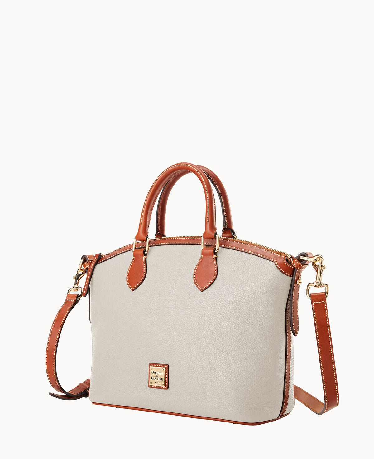 Pebble Grain Domed Satchel - Image 22