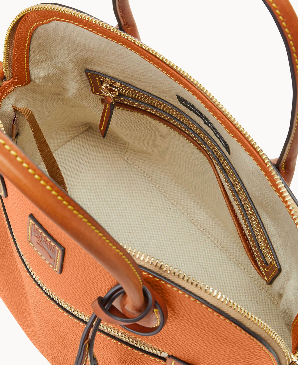 Pebble Grain Large Domed Satchel - Image 71
