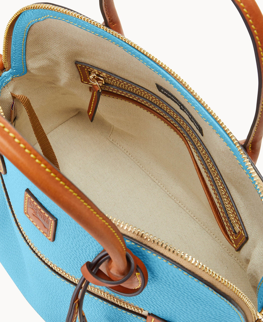 Pebble Grain Large Domed Satchel - Image 99