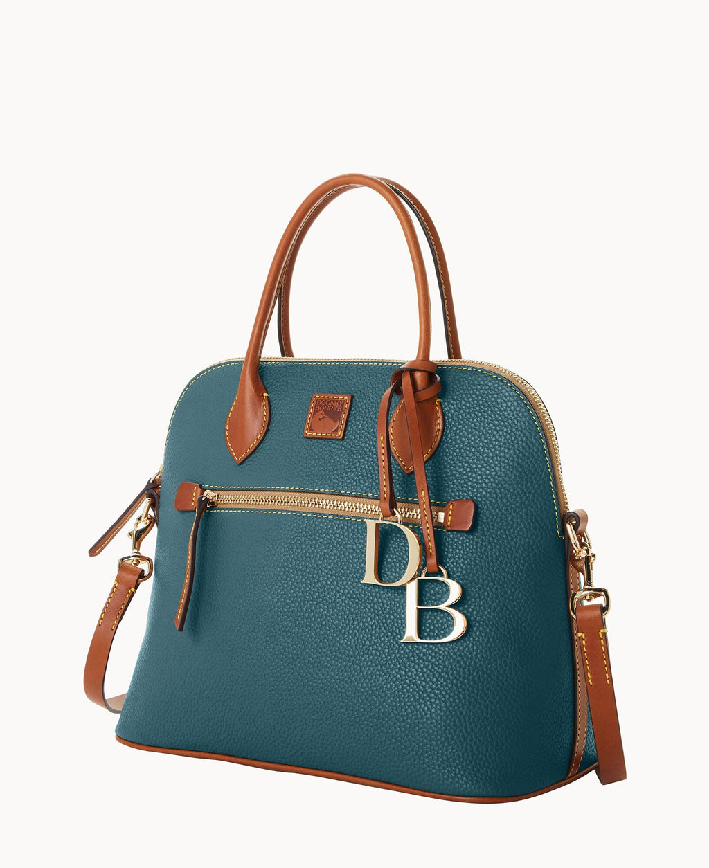 Pebble Grain Large Domed Satchel - Image 110
