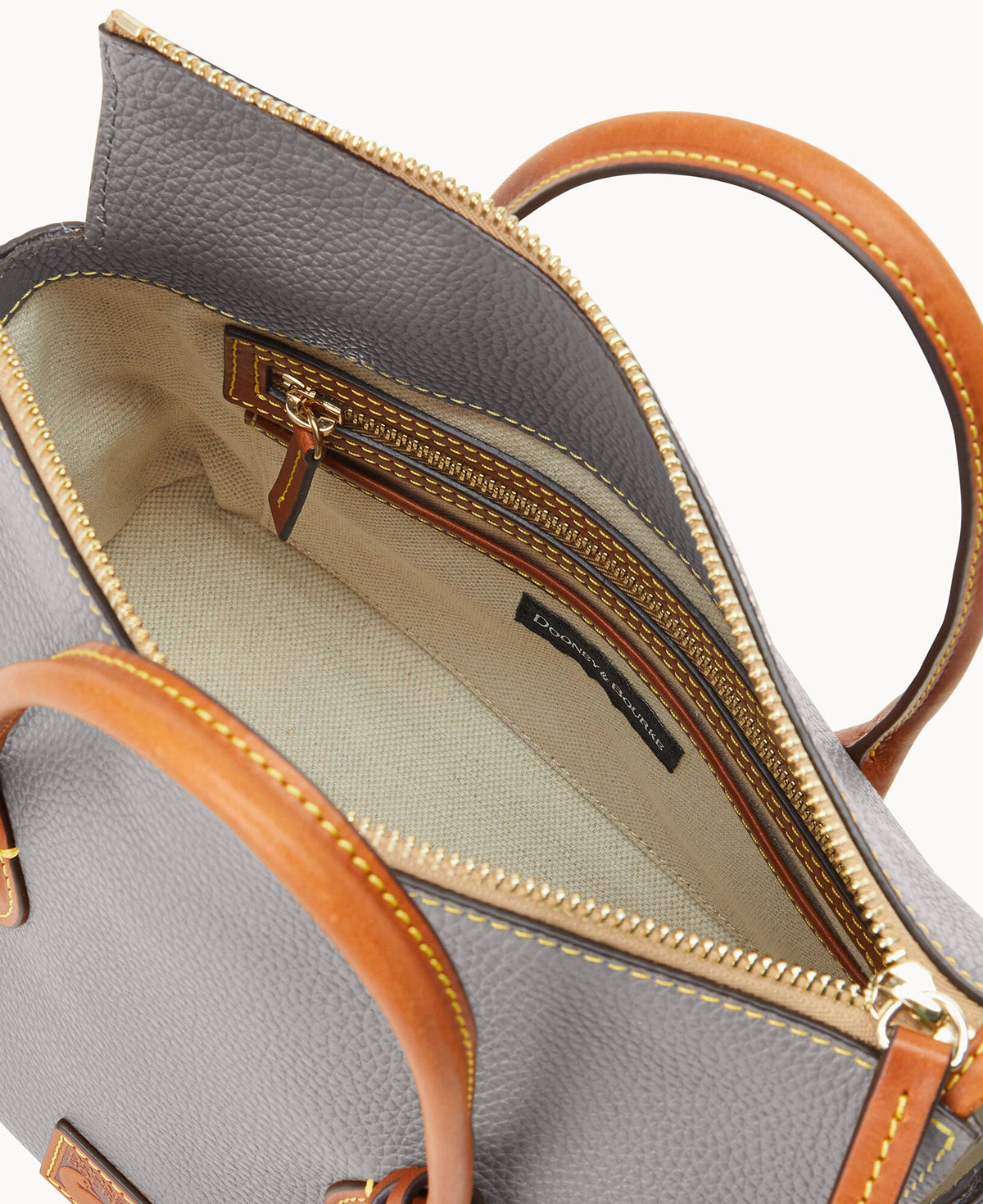 Pebble Grain Satchel - Image 106