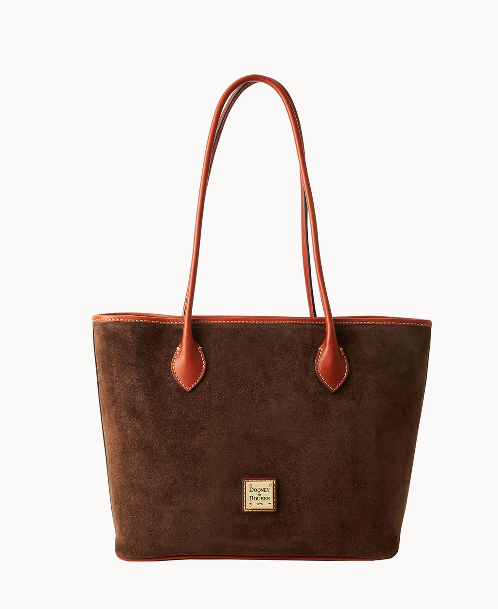 Suede Tote - Brown Tmoro