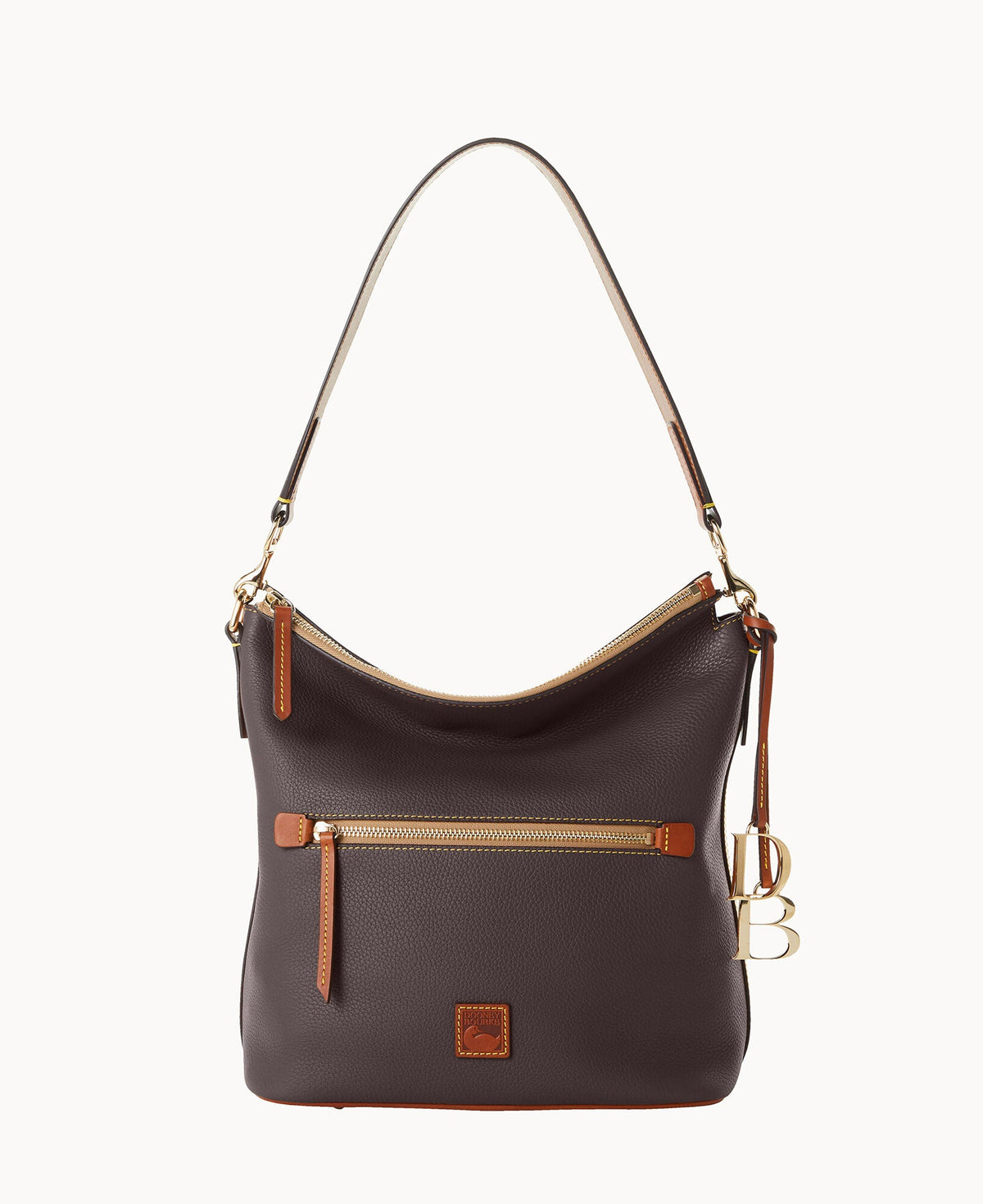 Pebble Grain Large Sac - Brown Tmoro