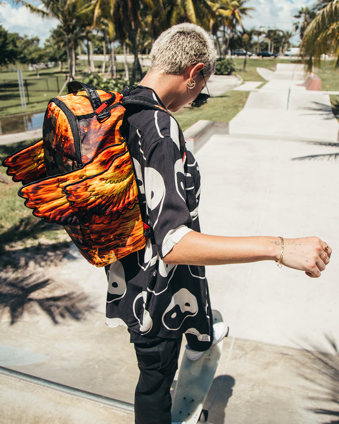 The Lil Tjay Fallin Angel 4 Wing Backpack - Image 6