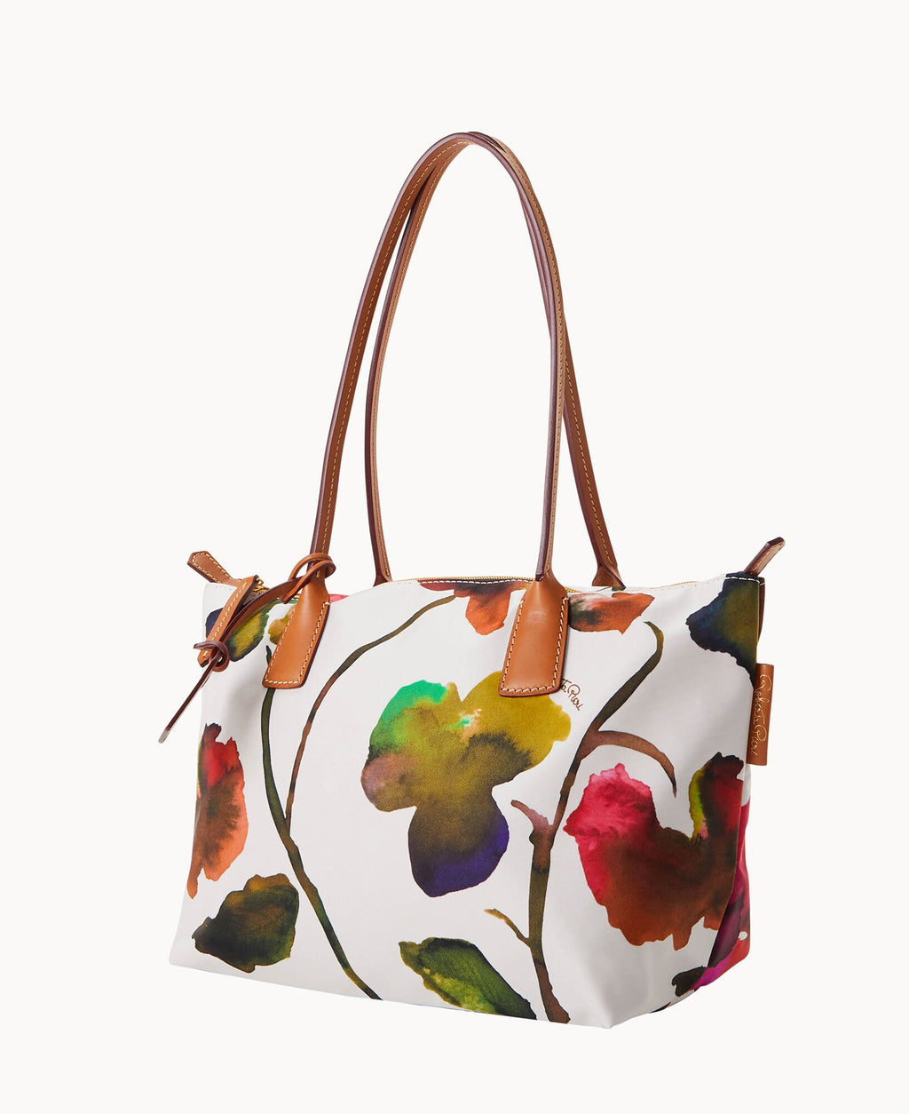 Roberta Pieri Flower Classic Sm Robertina Tote w Long Handle - Image 2