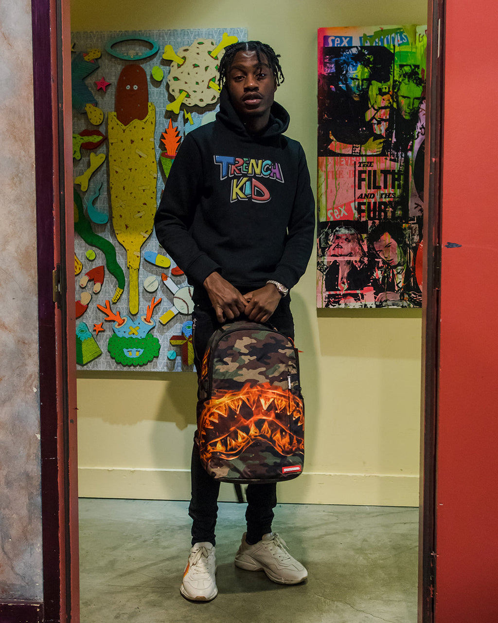 The Lil Tjay Burner Shark Dlx Backpack - Image 2
