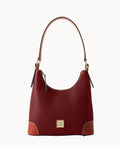 Pebble Grain Small Hobo - Wine