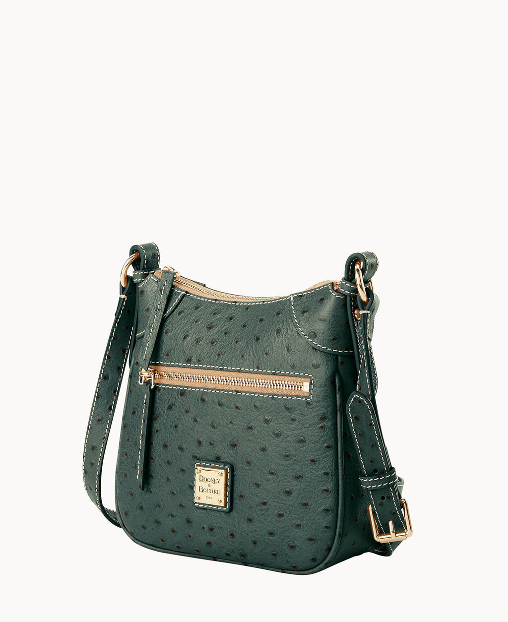 Ostrich Front Zip Crossbody - Image 42