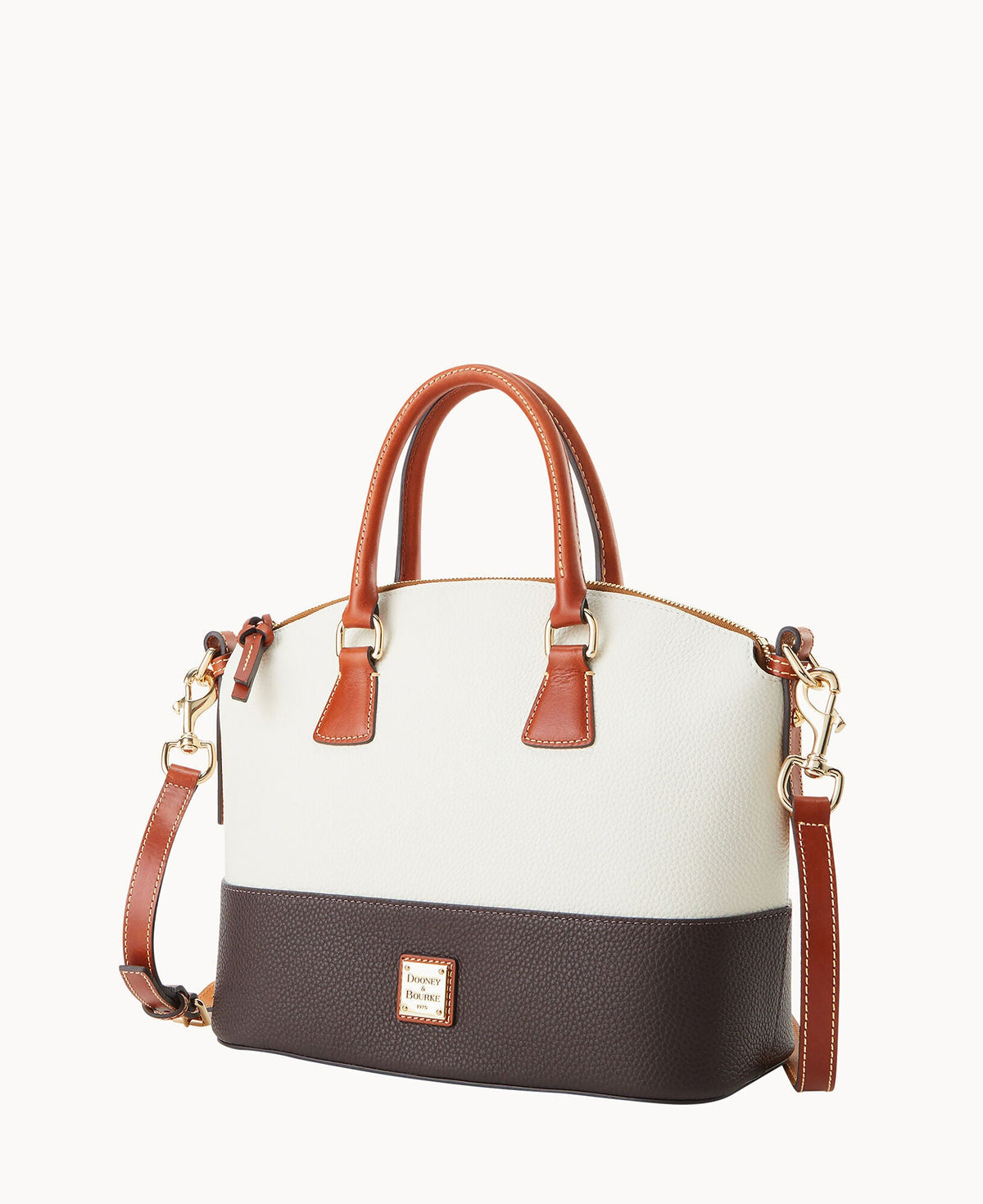 Pebble Color Block Domed Satchel - Image 7