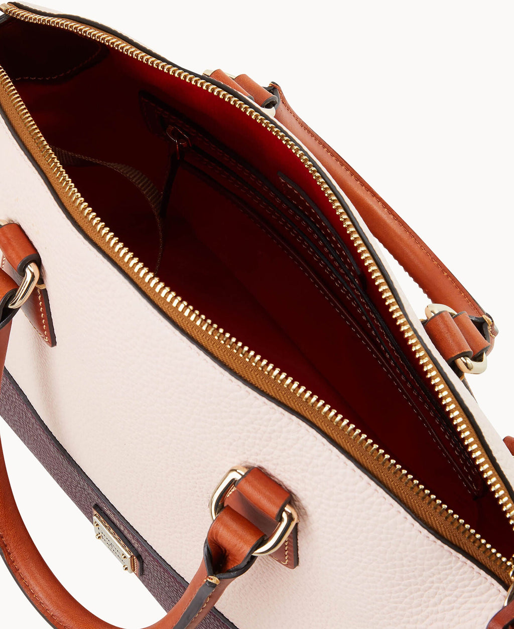 Pebble Color Block Domed Satchel - Image 13