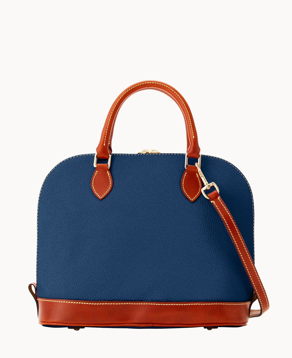 Pebble Grain Zip Zip Satchel - Image 93