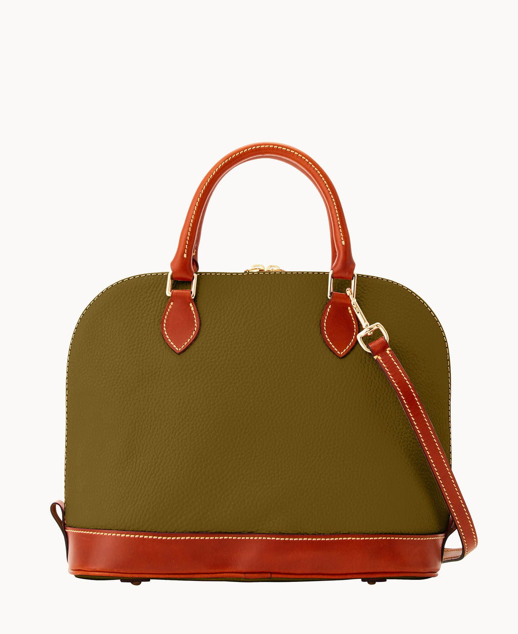 Pebble Grain Zip Zip Satchel - Image 127
