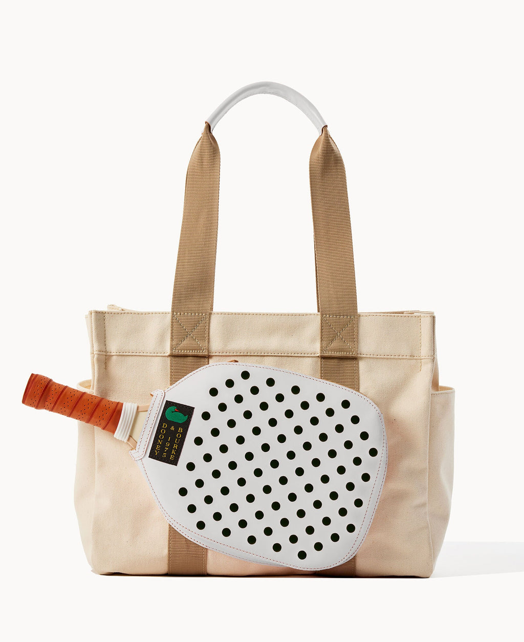 Canvas Pickleball Tote 40 - Natural Bone