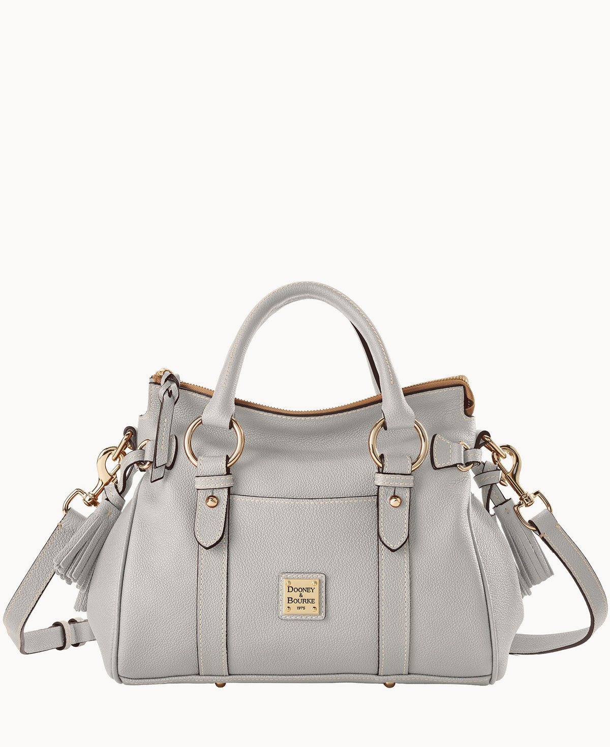 Sorrento Satchel 30 With Pocket - Bone