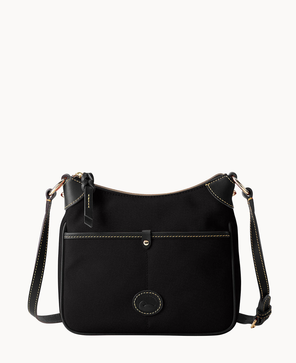 Nylon Small Kimberly Crossbody - Black Black