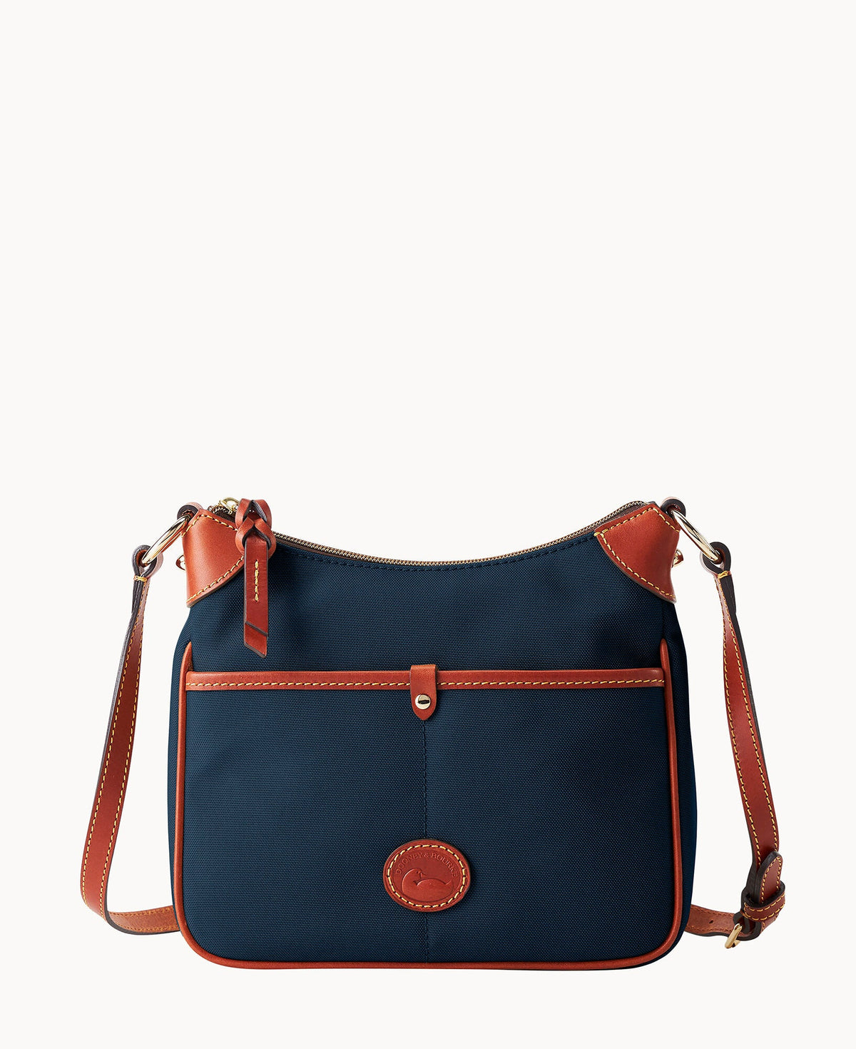 Nylon Small Kimberly Crossbody - Navy