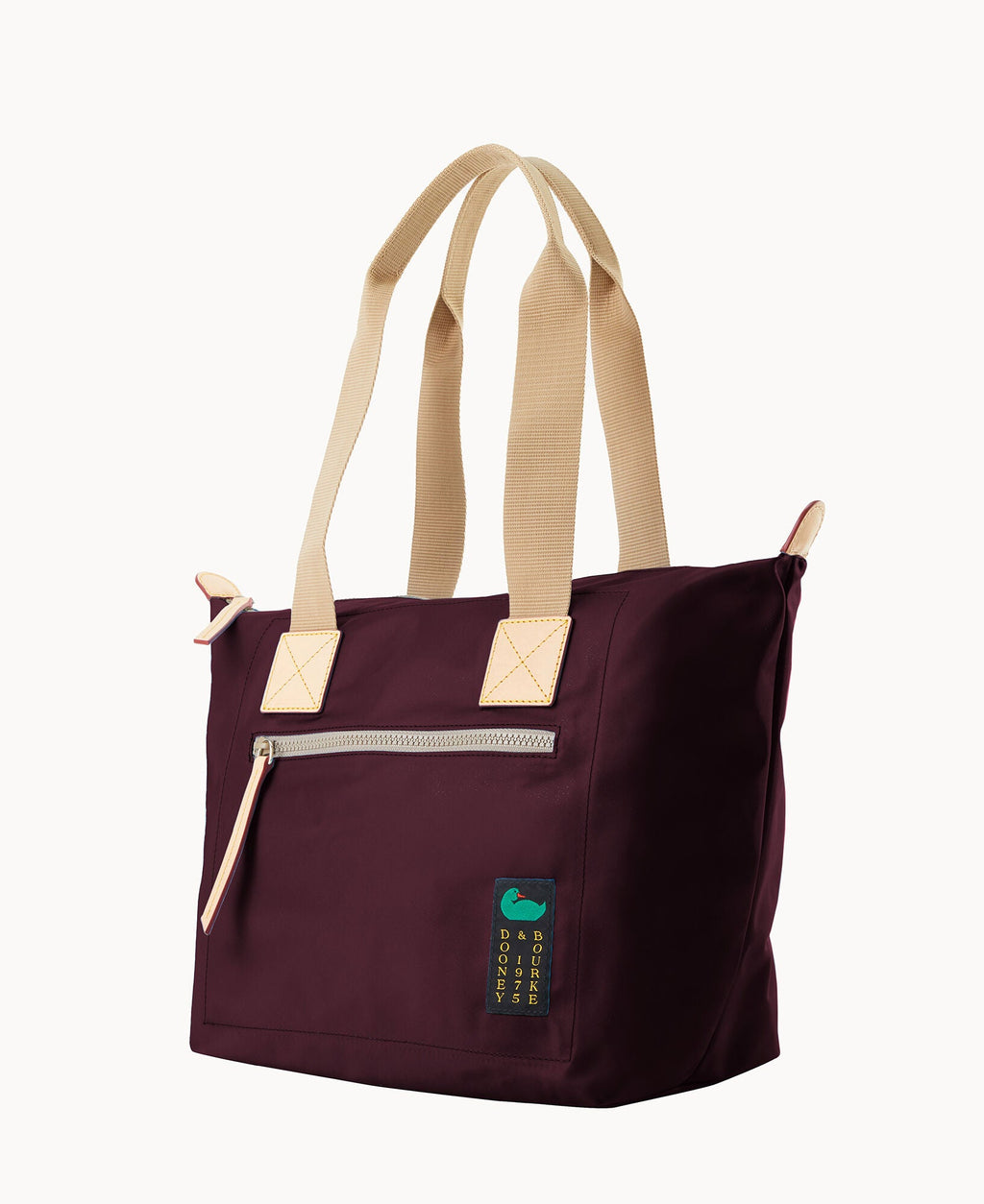 Nylon Front Zip Tote - Image 2