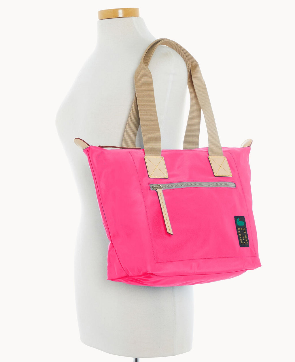 Nylon Front Zip Tote - Image 115