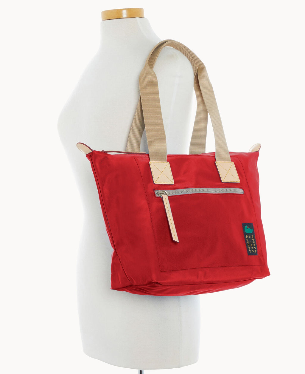 Nylon Front Zip Tote - Image 120