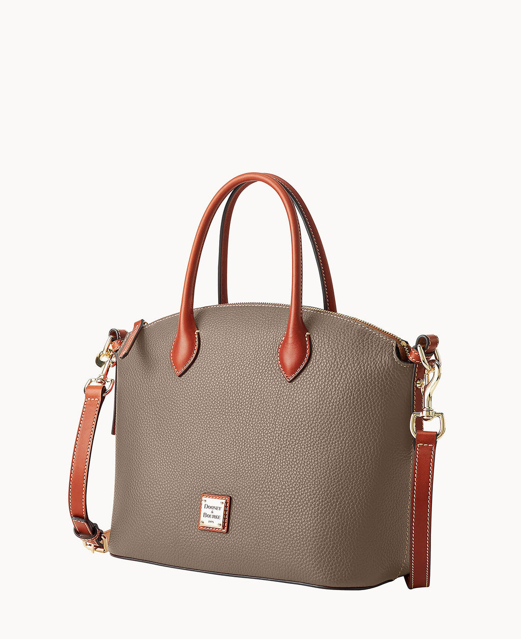 Pebble Grain Domed Satchel - Image 57