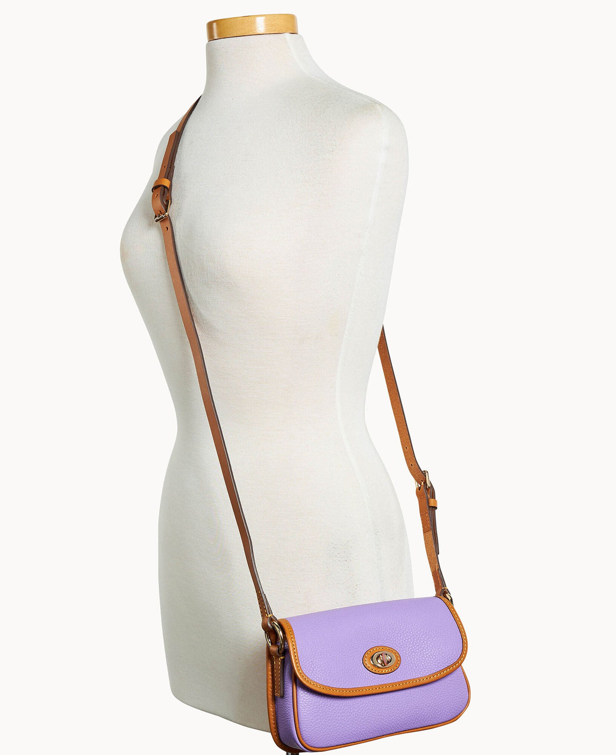 Pebble Grain Turnlock Crossbody 22 - Image 70