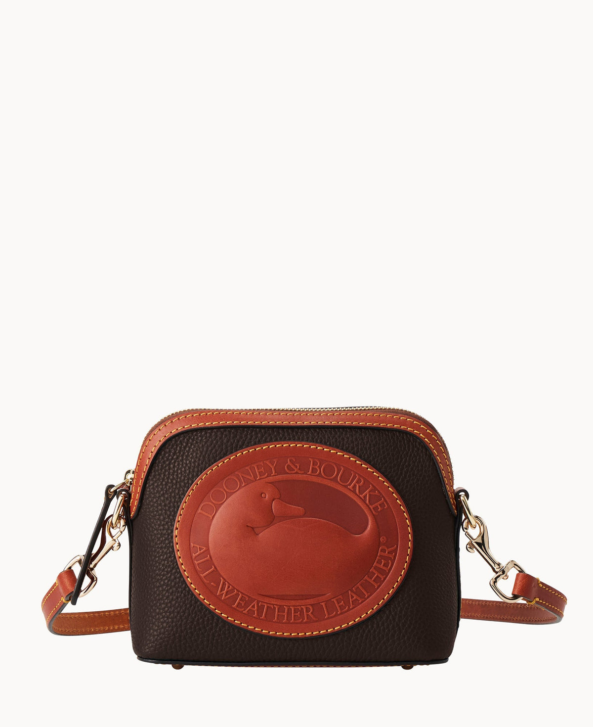 Heritage Domed Crossbody 18 - Brown Tmoro