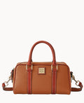 Pebble Grain Satchel 28 - Caramel