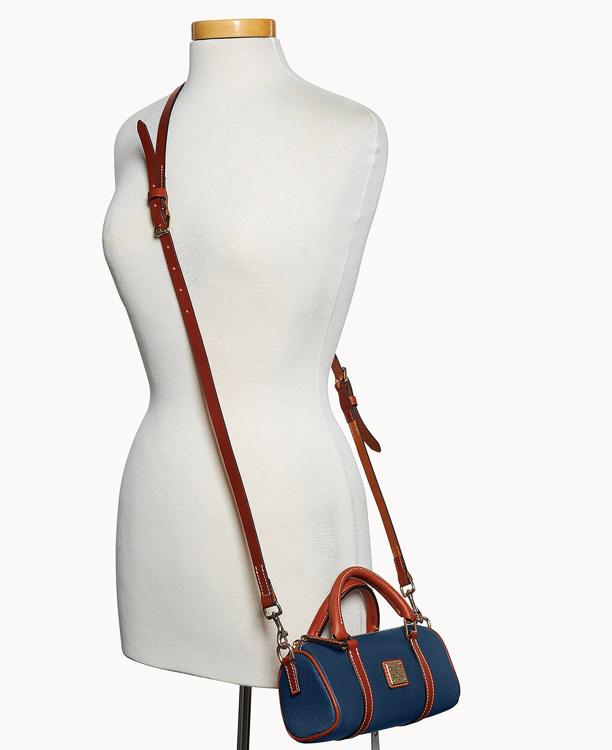 Pebble Grain Crossbody Barrel Satchel 20 - Image 51