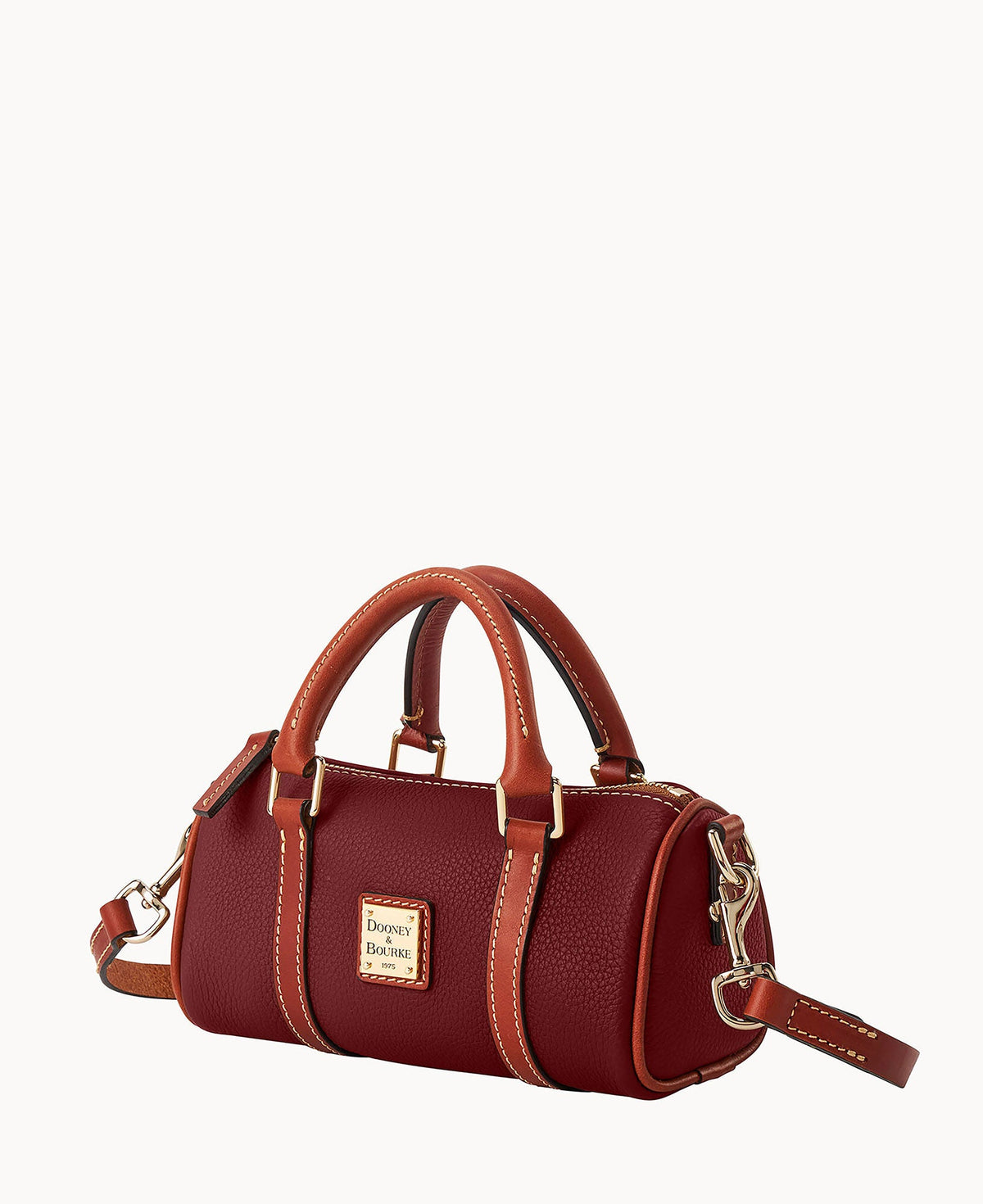 Pebble Grain Crossbody Barrel Satchel 20 - Image 58