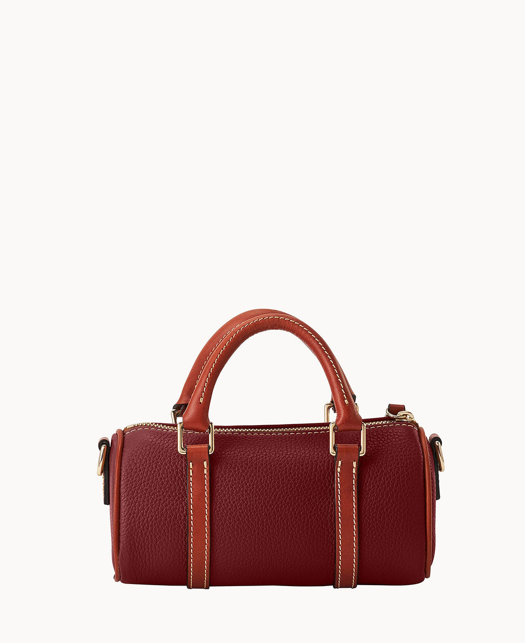 Pebble Grain Crossbody Barrel Satchel 20 - Image 60