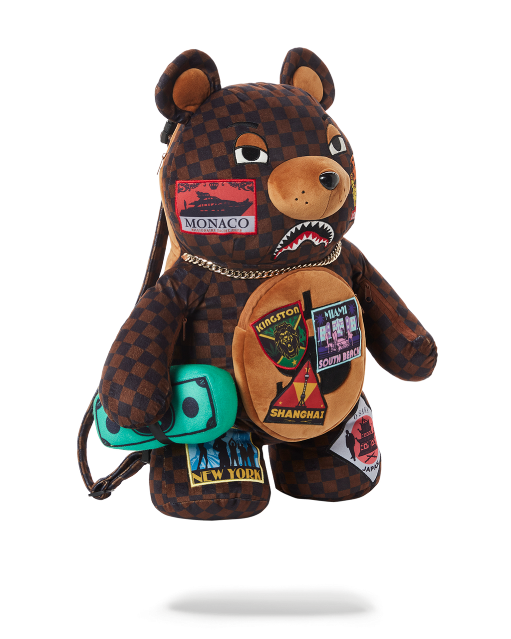 Global Mogul Moneybear Teddybear Backpack - Image 3