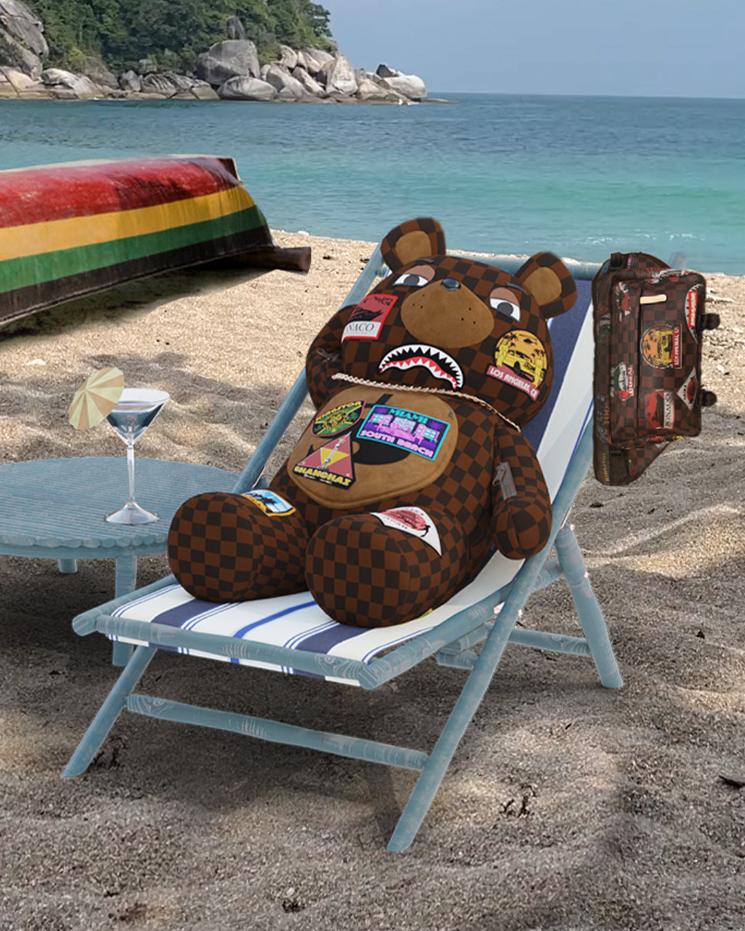 Global Mogul Moneybear Teddybear Backpack - Image 6