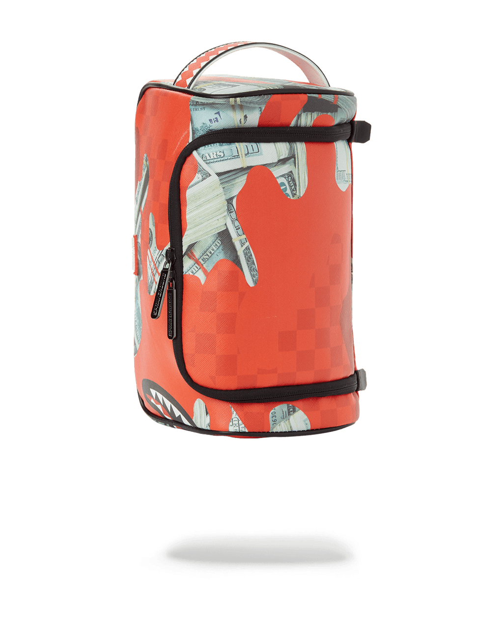 Money Camo (Red) Toiletry Bag - Image 4